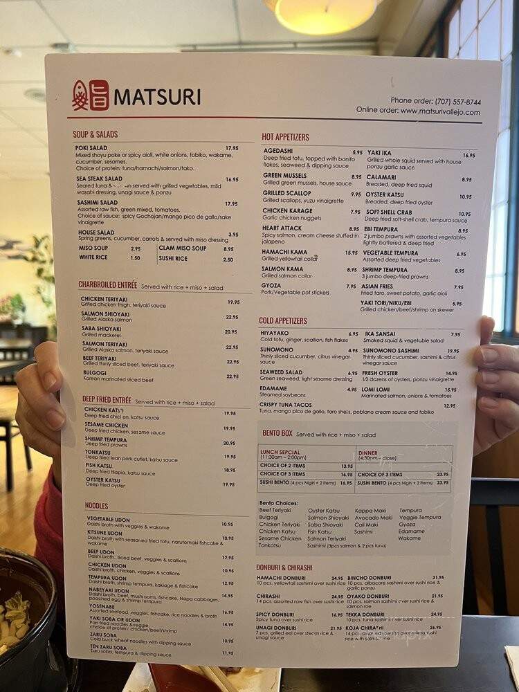 Matsury Sushi - Vallejo, CA