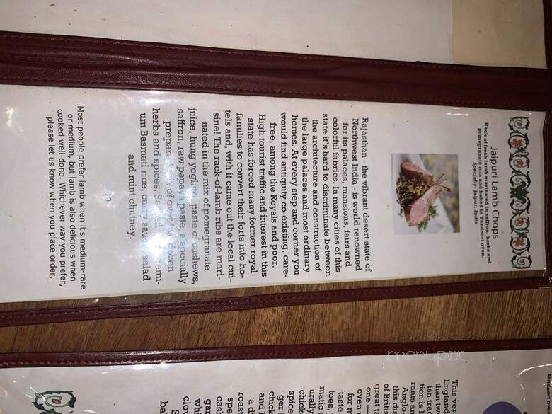 Breads Of India & Gourmet - Berkeley, CA menu_pic