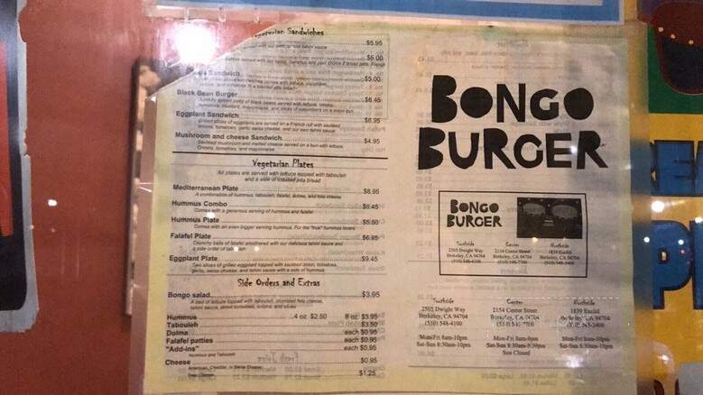 Bongo Burger - Berkeley, CA