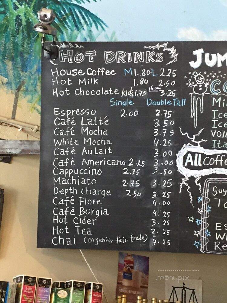 Jump'n Java Coffee House - Oakland, CA menu_pic