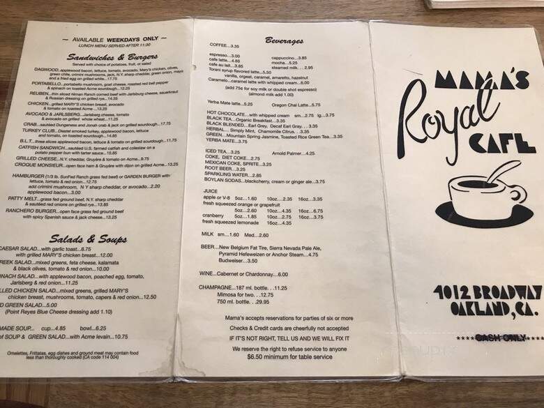 Mama's Royal Cafe - Oakland, CA