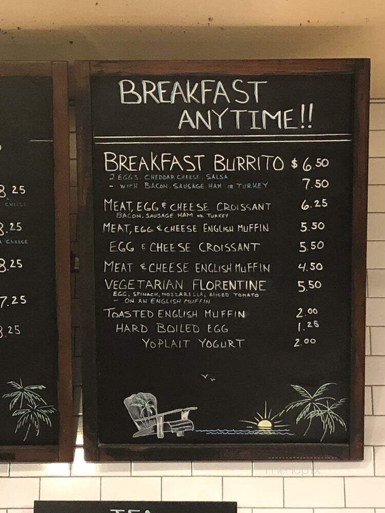 Panama Bay Coffee - Vallejo, CA menu_pic