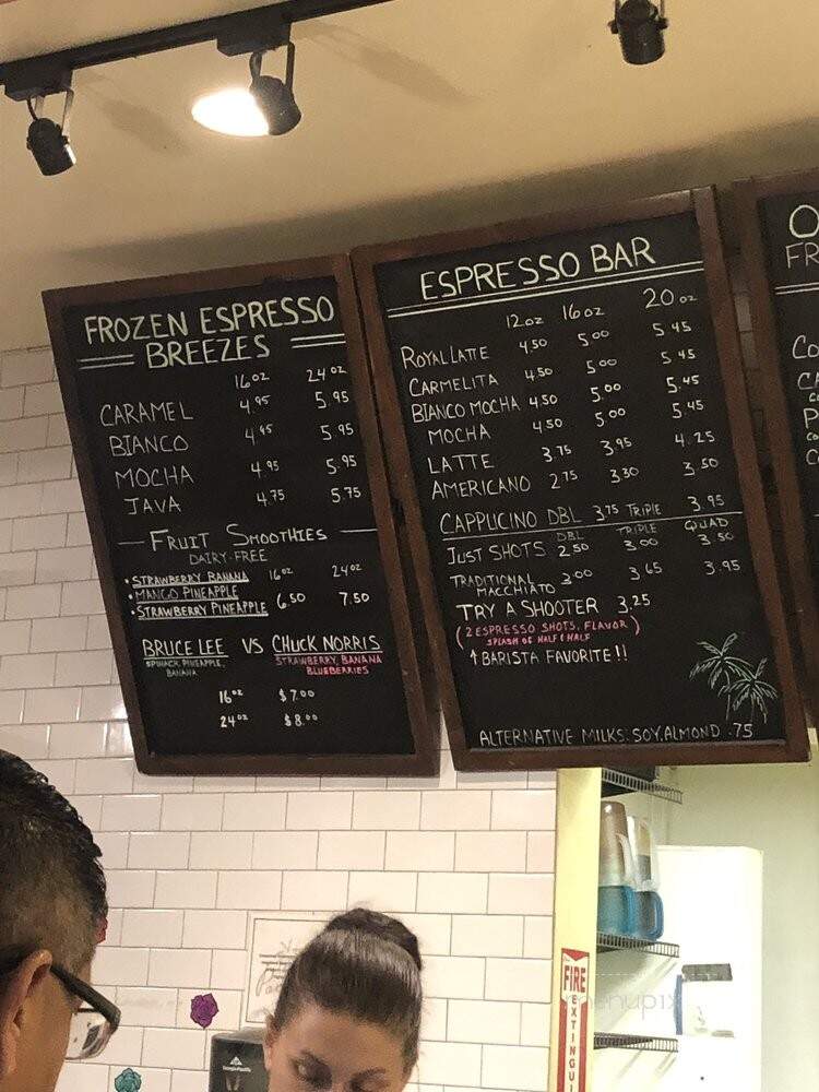Panama Bay Coffee - Vallejo, CA menu_pic