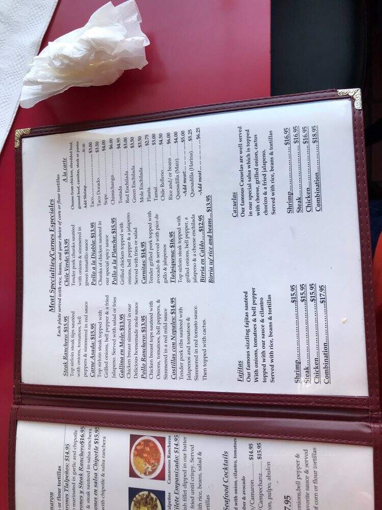 Los Arquitos Restaurant - Vallejo, CA menu_pic