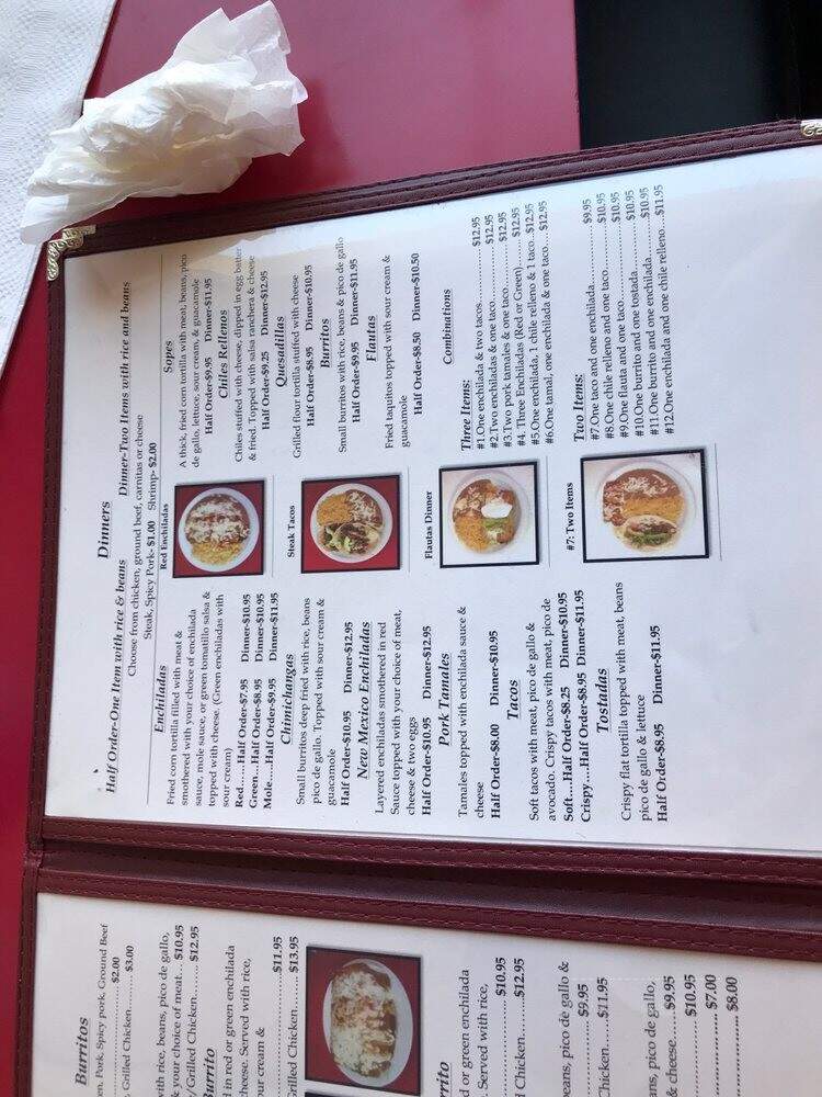 Los Arquitos Restaurant - Vallejo, CA menu_pic
