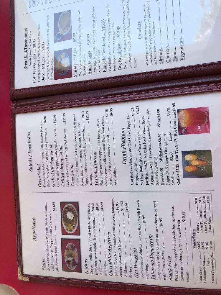 Los Arquitos Restaurant - Vallejo, CA menu_pic