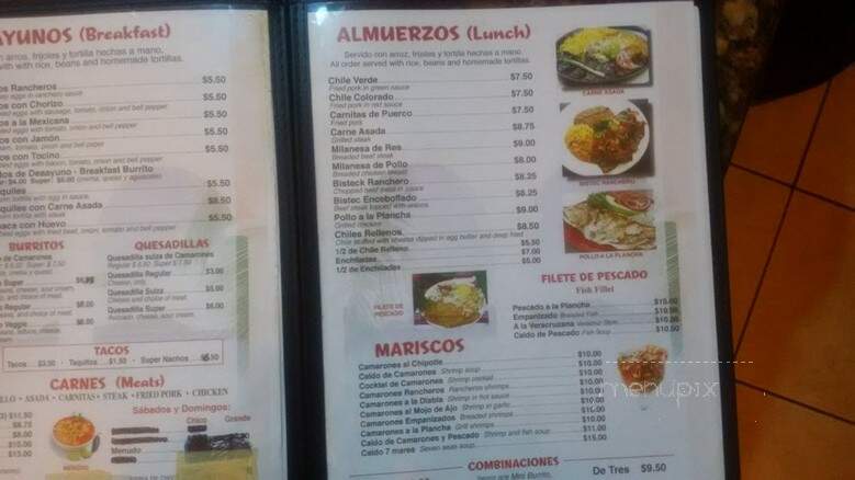 Los Arcos Taqueria - Oakland, CA menu_pic