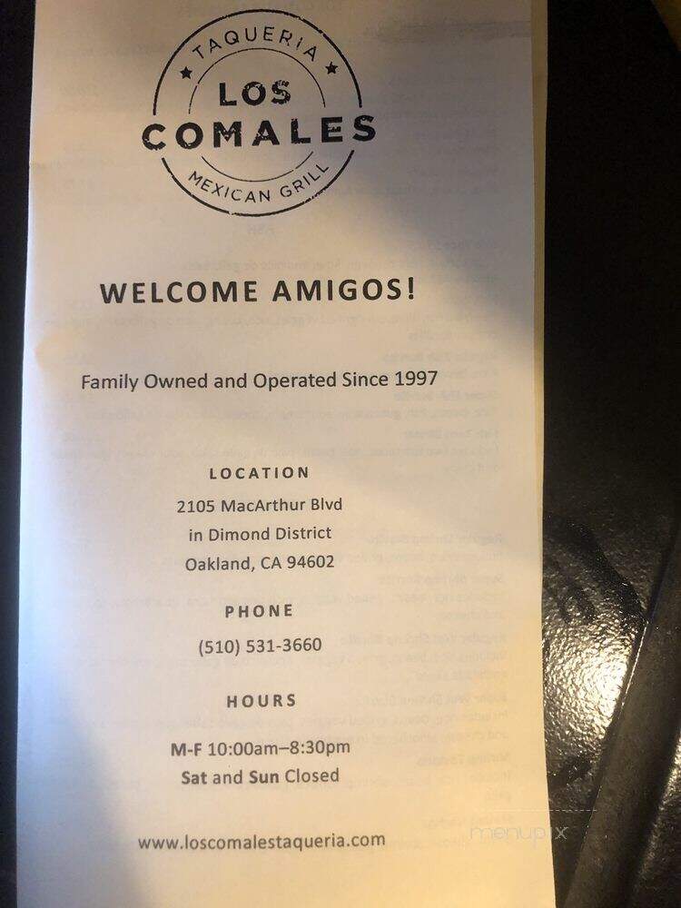 Taqueria Los Comales - Oakland, CA