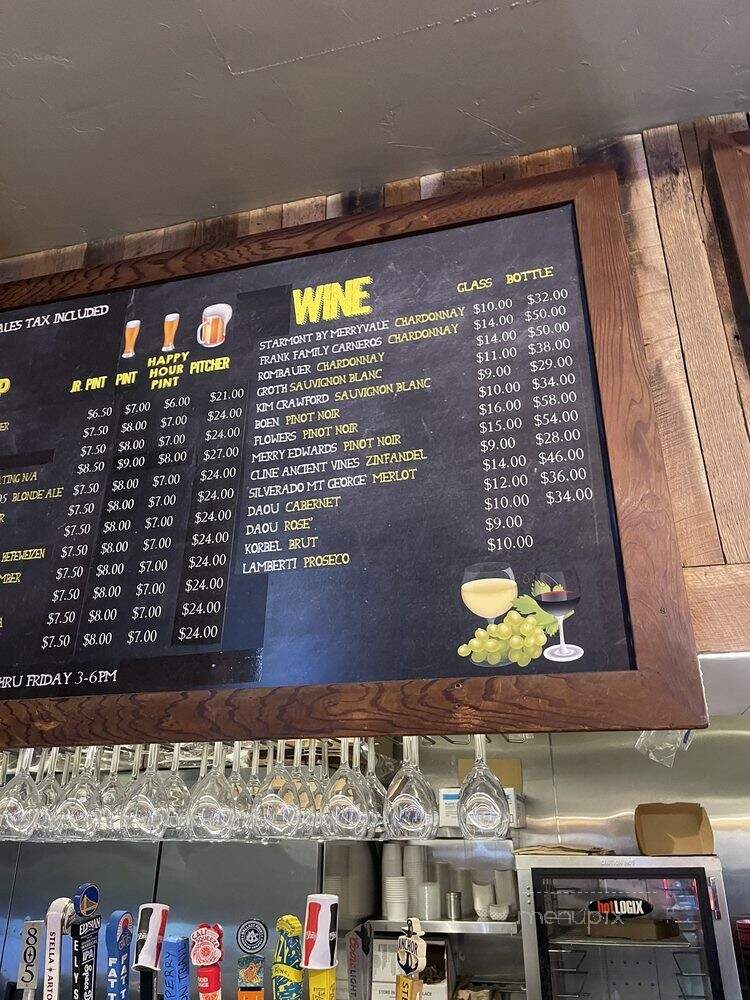 Dutch Goose - Menlo Park, CA menu_pic