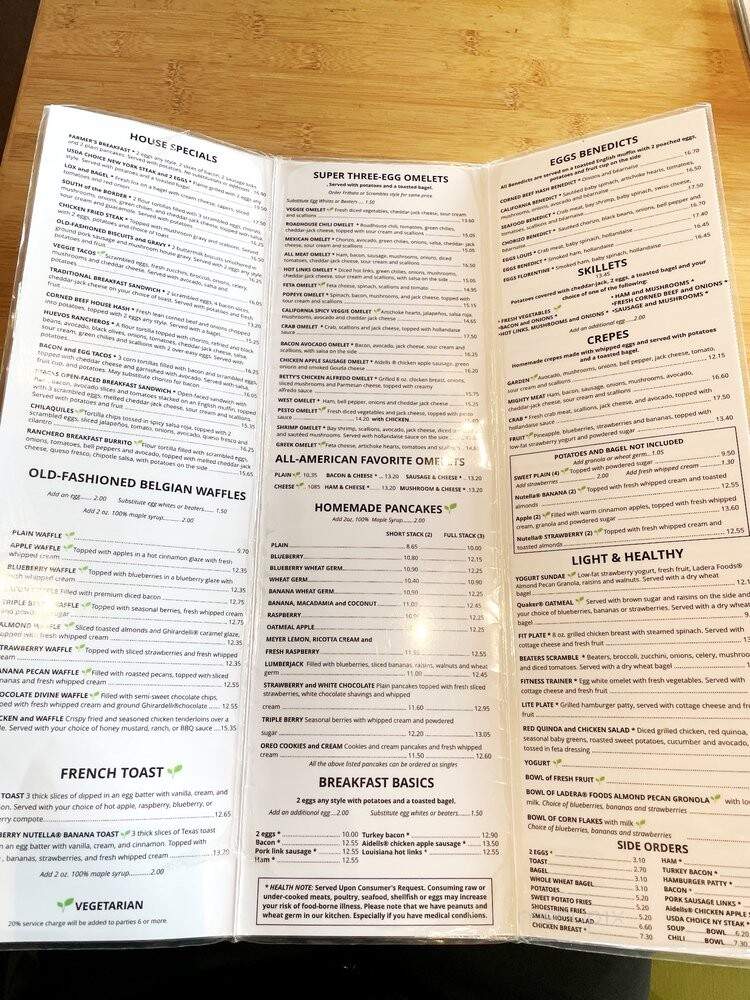 Stacks Restaurant - Redwood City, CA menu_pic