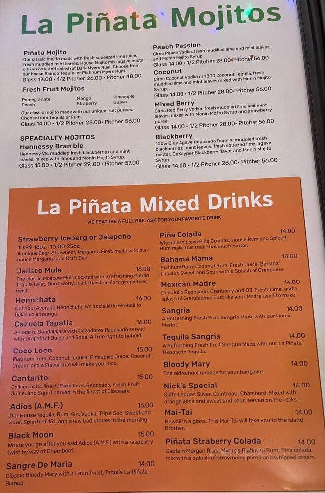 La Pinata Restaurant - San Leandro, CA