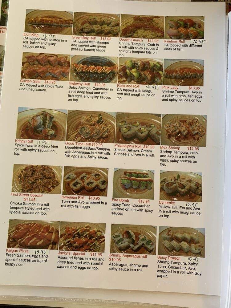 Kaigan Sushi - Benicia, CA menu_pic