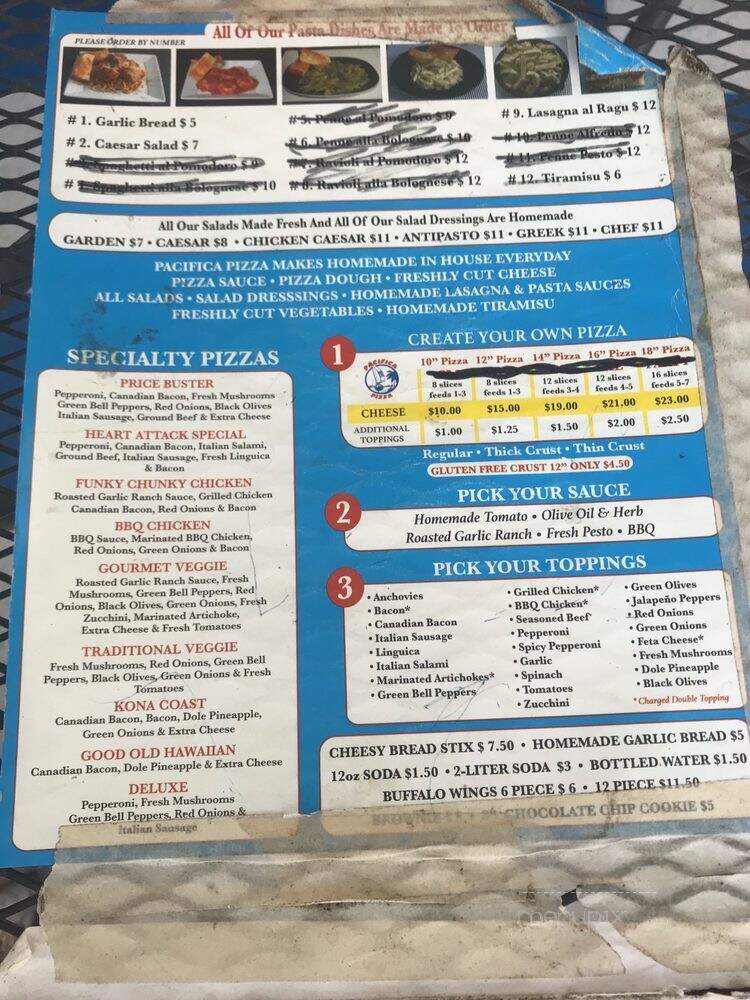 Pacifica Pizza - Benicia, CA