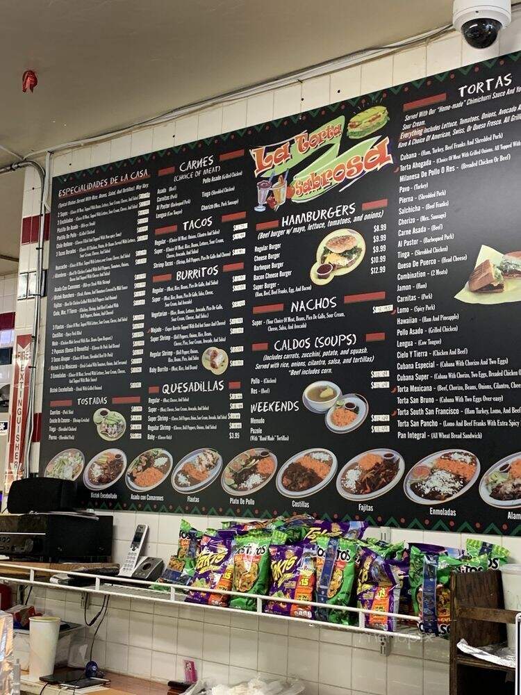 La Torta Loca - South San Francisco, CA menu_pic