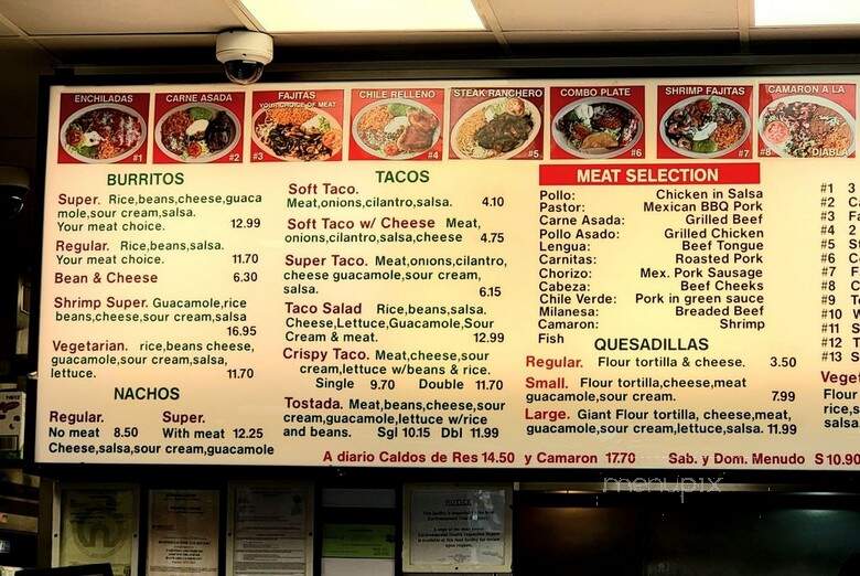 Los Pericos Taqueria - Hayward, CA menu_pic