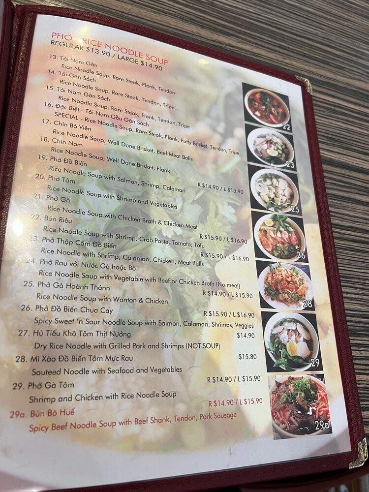 To Chau - Mountain View, CA menu_pic
