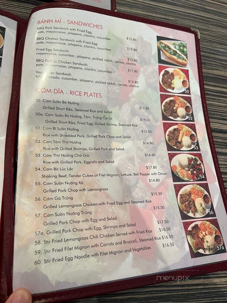 To Chau - Mountain View, CA menu_pic
