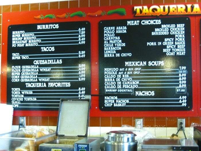 Chavez Supermarket & Taqueria - Hayward, CA menu_pic