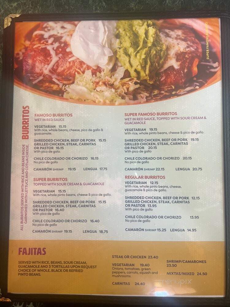Los Dos Hermanos - Hayward, CA menu_pic
