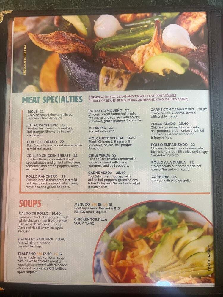 Los Dos Hermanos - Hayward, CA menu_pic