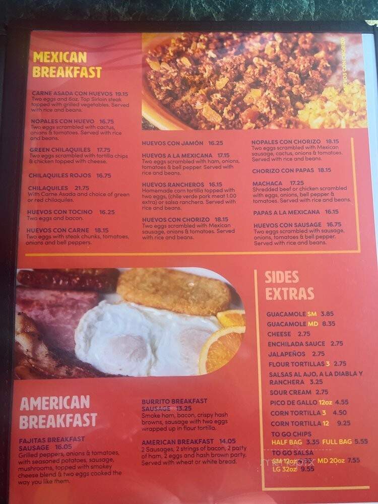 Los Dos Hermanos - Hayward, CA menu_pic