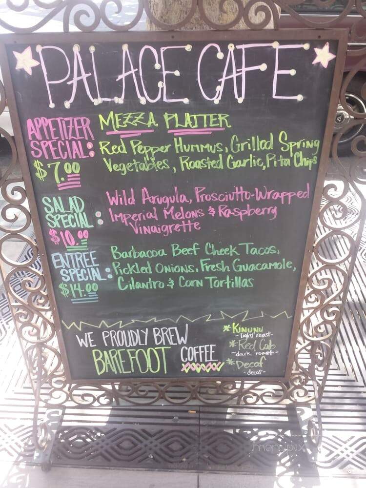 Palace Cafe - Sunnyvale, CA