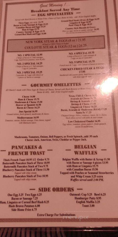 Baldie's Cafe - Union City, CA menu_pic