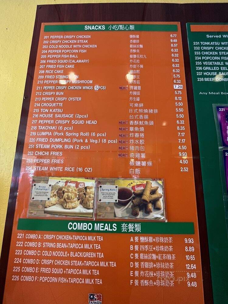 Tapioca Express - Union City, CA menu_pic