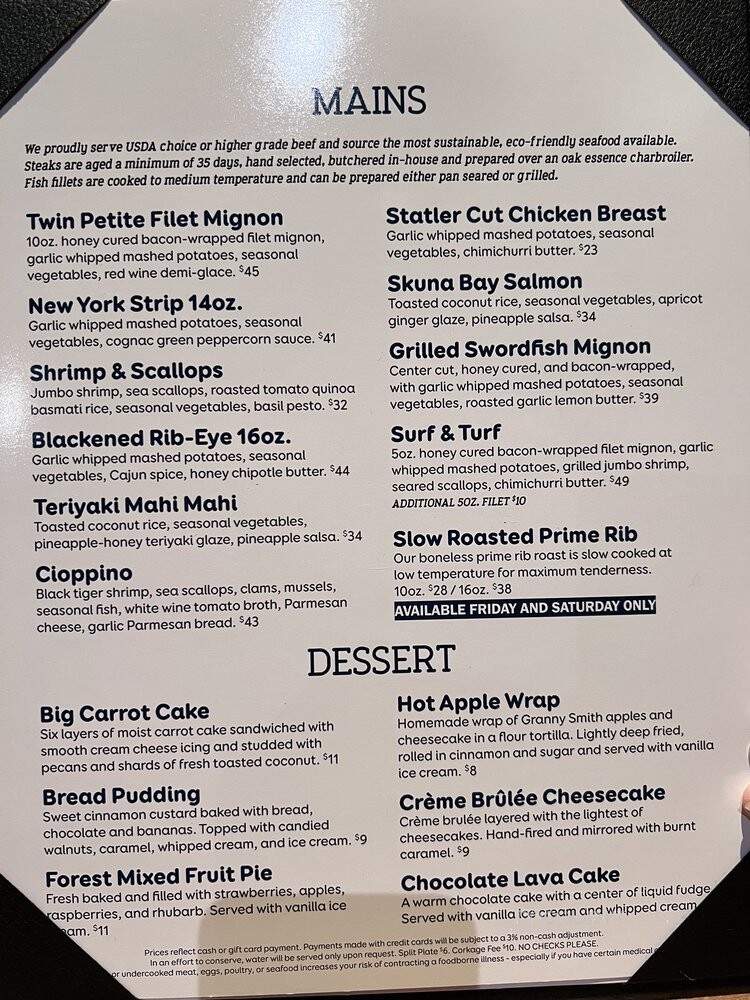 Custom House Office - Avila Beach, CA menu_pic