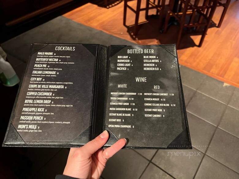 Mother's Tavern - San Luis Obispo, CA menu_pic