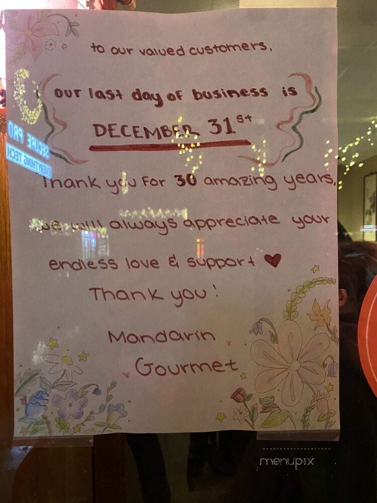 Mandarin Gourmet - San Luis Obispo, CA