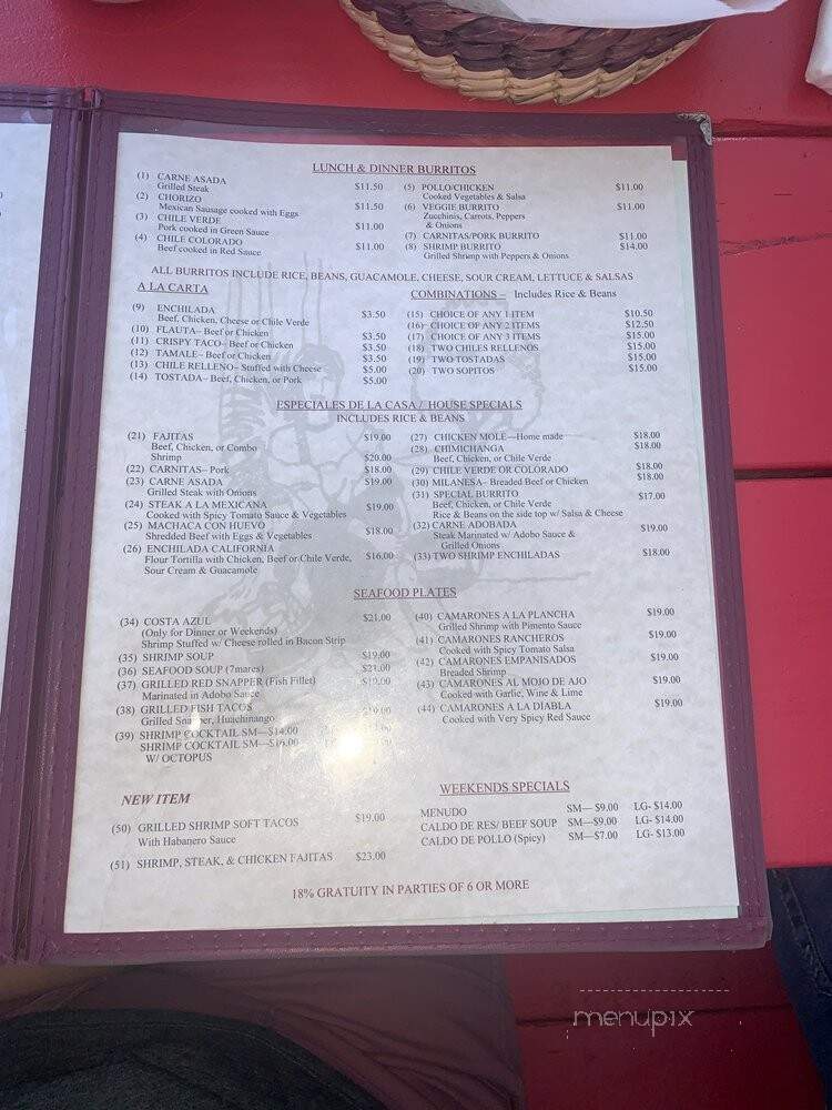 Tia Juana's Mexican Restaurant - Atascadero, CA