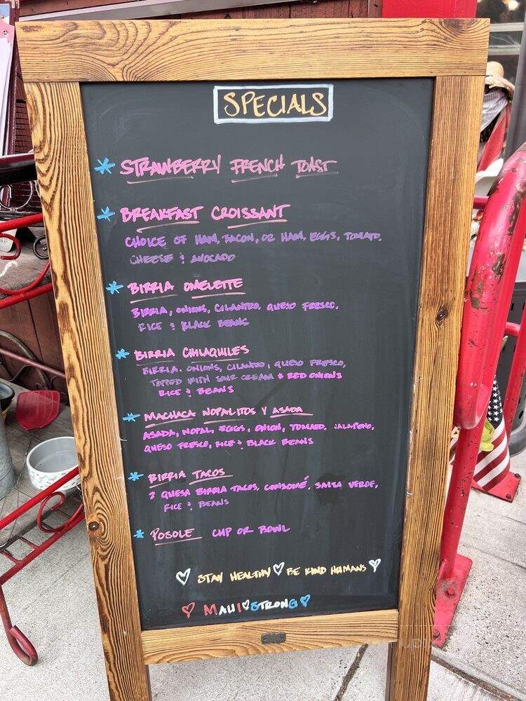 Zorros - Pismo Beach, CA menu_pic