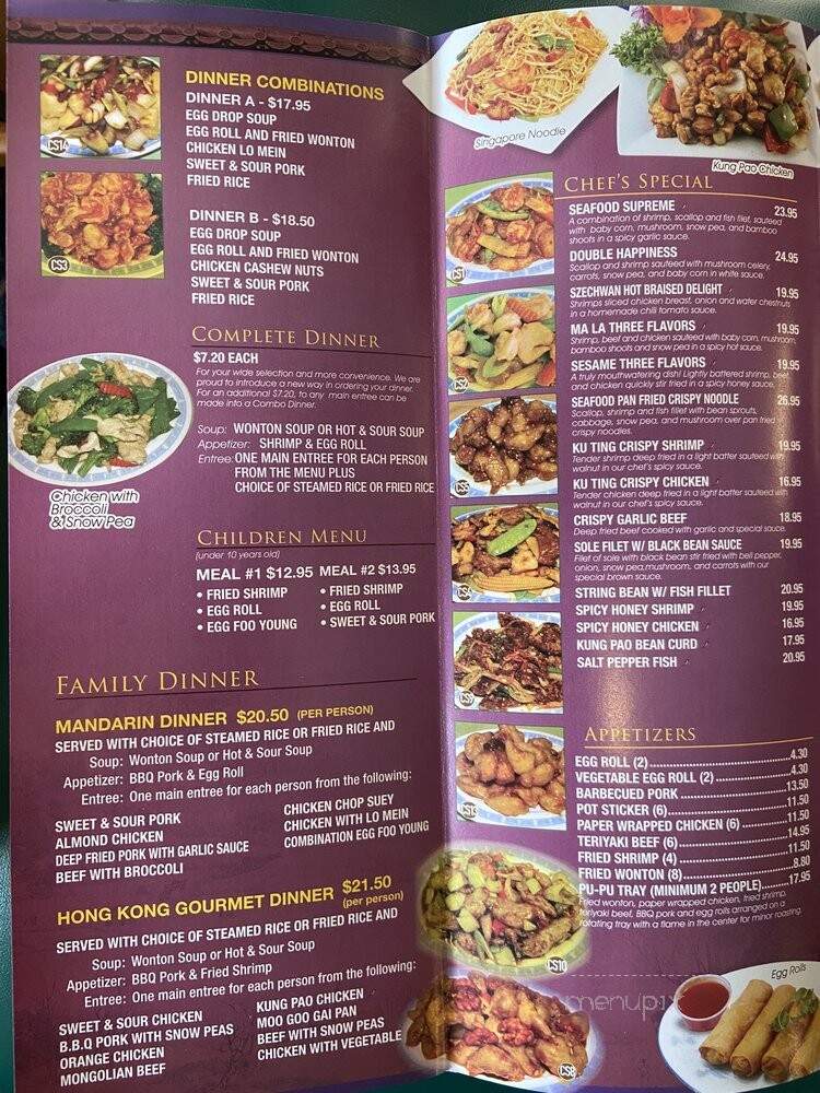 Mei's Chinese Restaurant - Pismo Beach, CA menu_pic