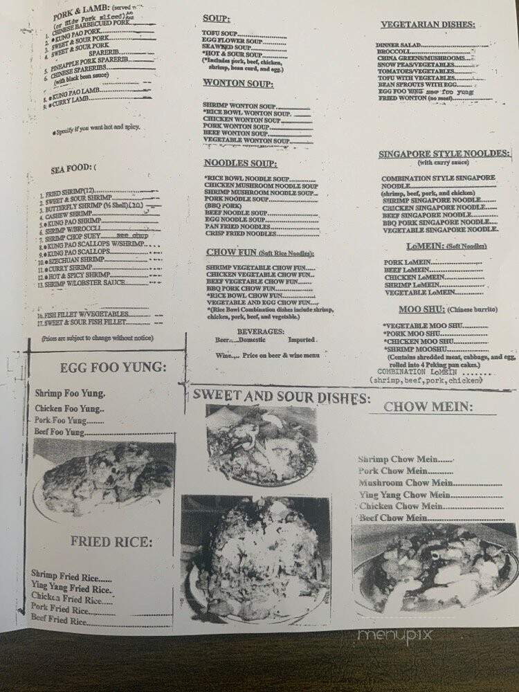 Rice Bowl - Lompoc, CA menu_pic