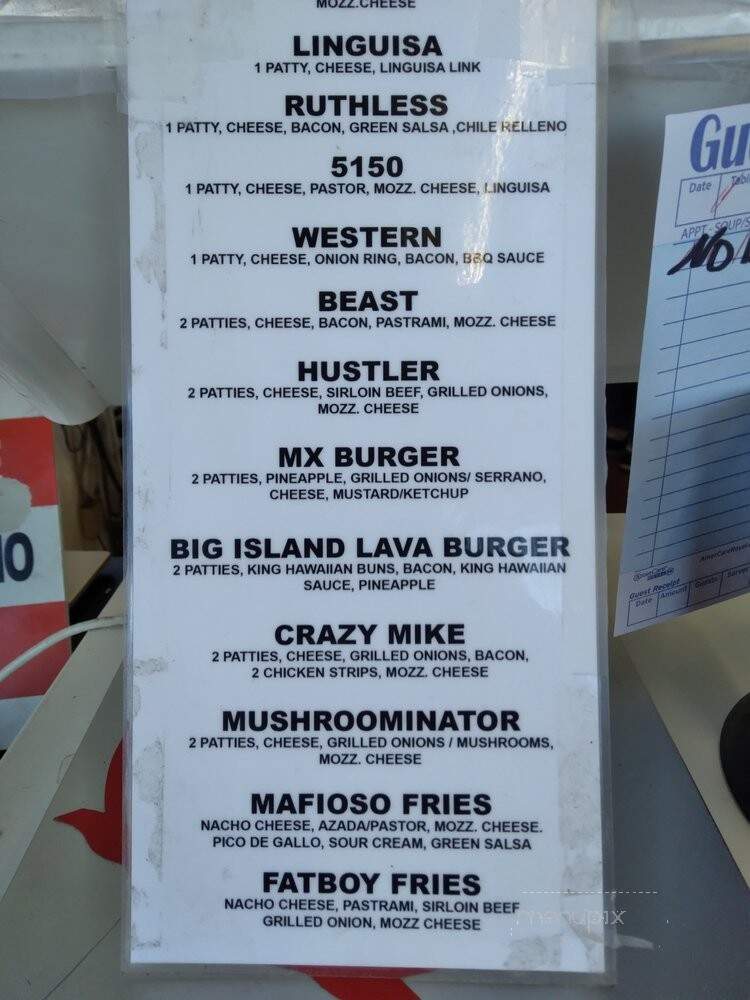 Tom's Take Out - Santa Maria, CA menu_pic