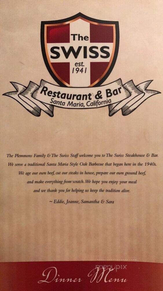 Swiss Chalet Rotisserie & Grill - Santa Maria, CA menu_pic