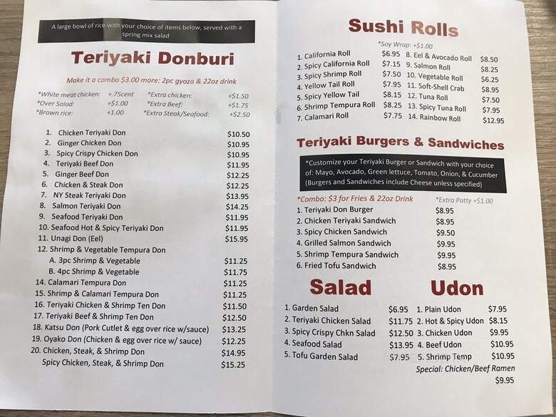 Teriyaki Don - Fresno, CA