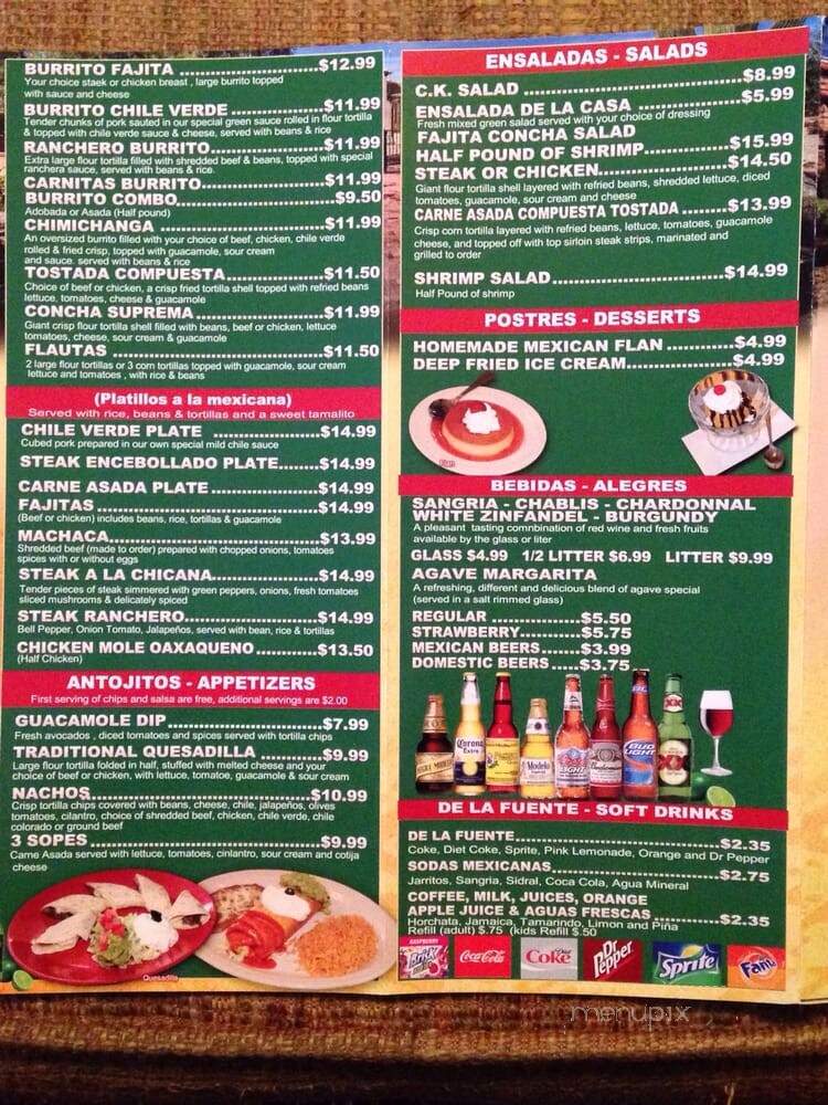 La Boulangerie De France - Fresno, CA menu_pic