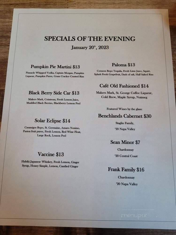 Yosemite Ranch Curbside Exp - Fresno, CA menu_pic