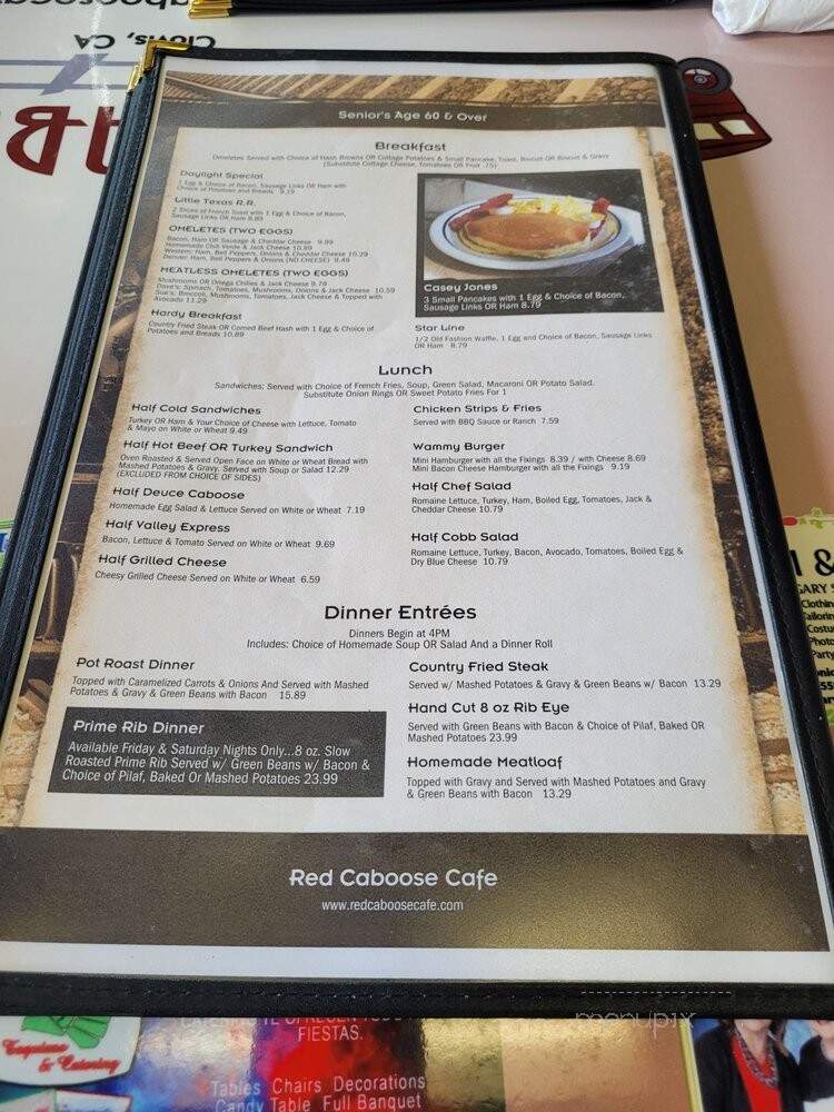 Railway Cafe - Clovis, CA menu_pic