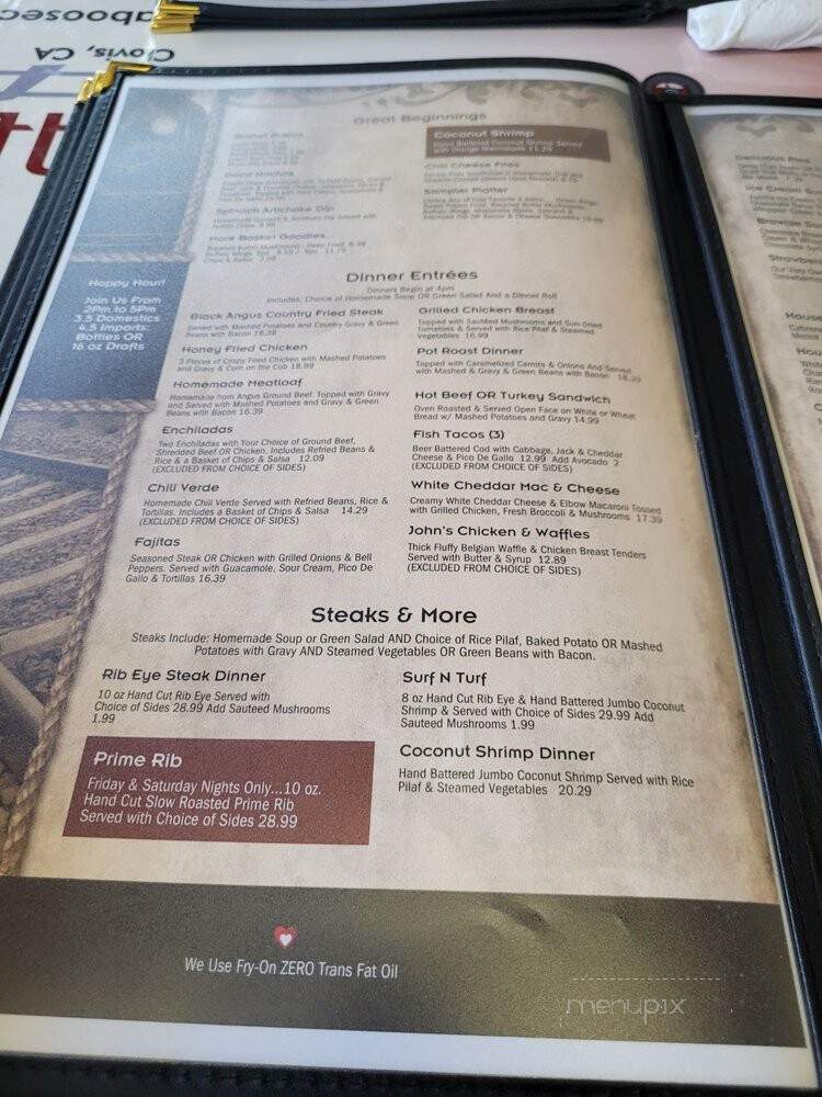 Railway Cafe - Clovis, CA menu_pic