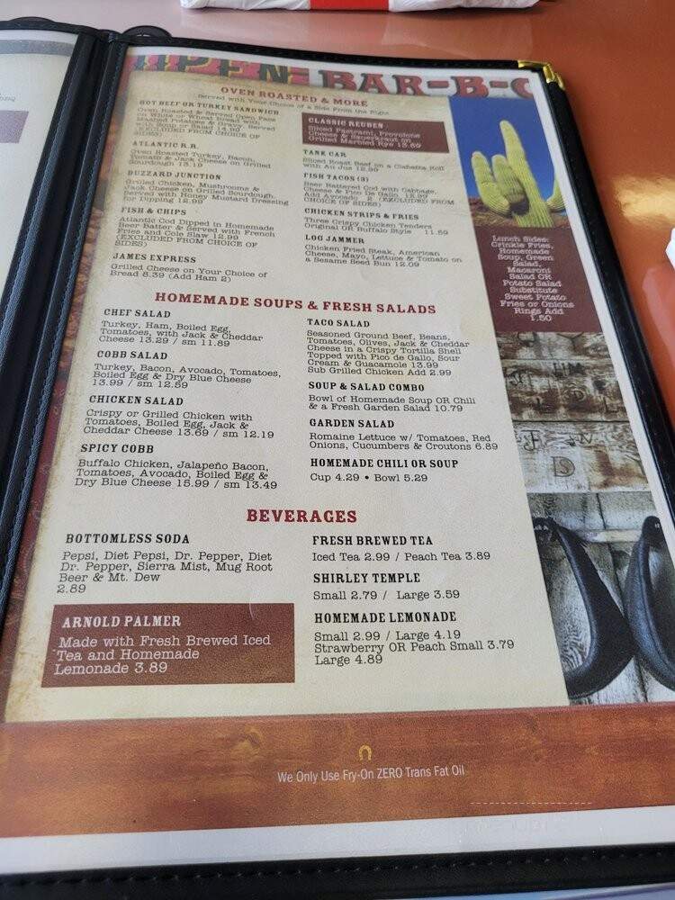 Railway Cafe - Clovis, CA menu_pic