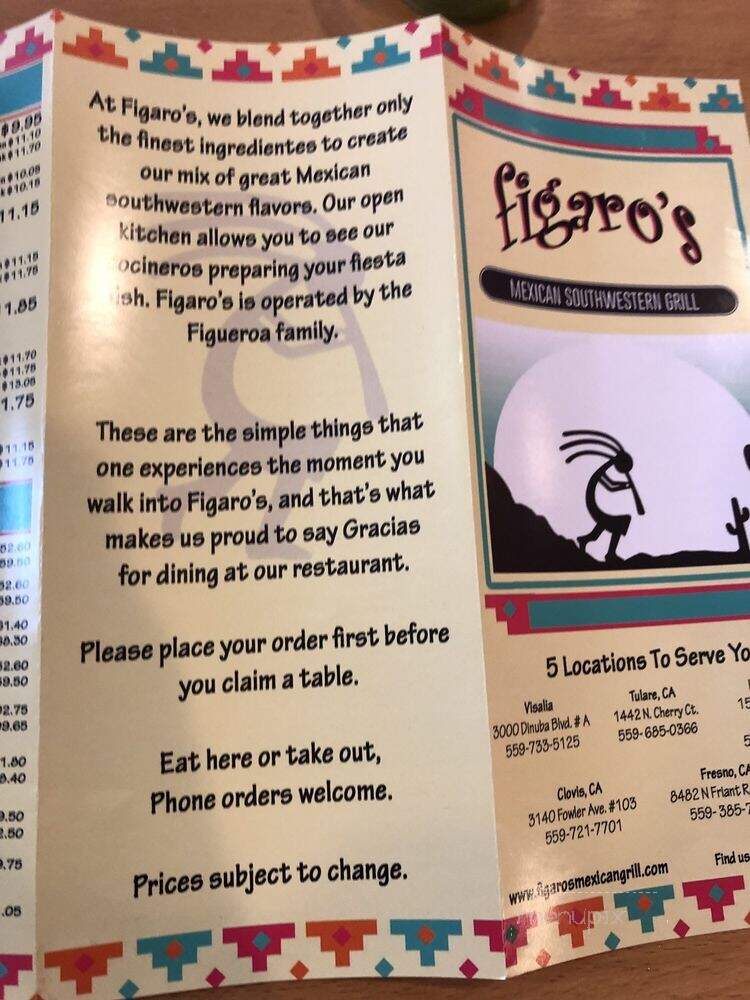Figaros Southwestern Grill - Hanford, CA