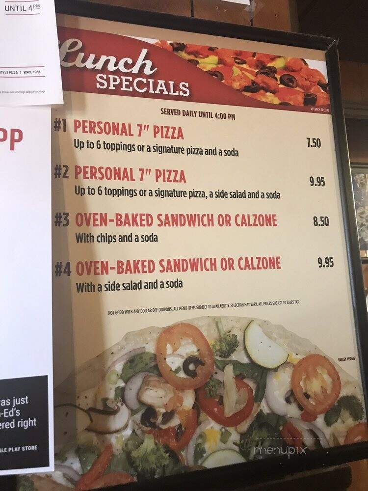 Me-n-Ed's Pizzeria - Dinuba, CA menu_pic
