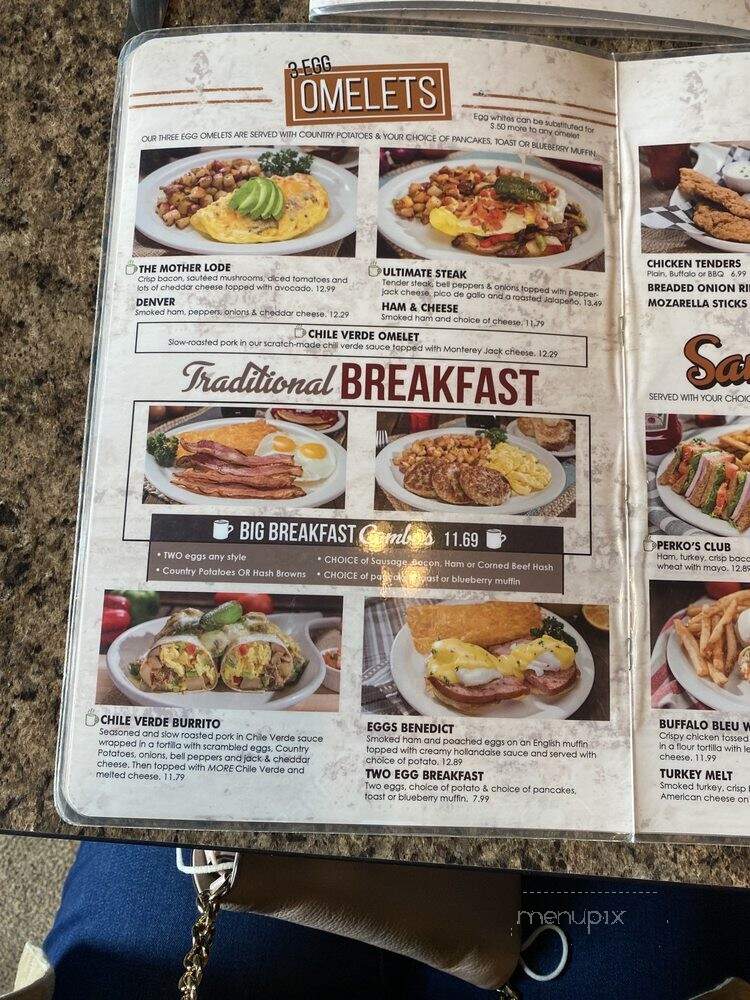 Perko's Cafe - Dinuba, CA menu_pic