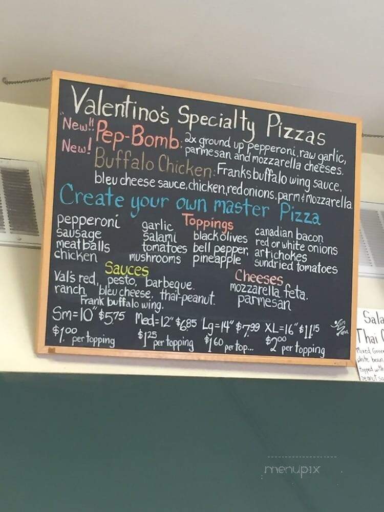 Valentino's Take & Bake Pizza - Ventura, CA menu_pic