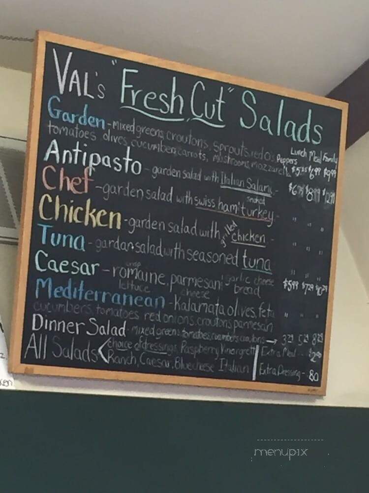 Valentino's Take & Bake Pizza - Ventura, CA menu_pic