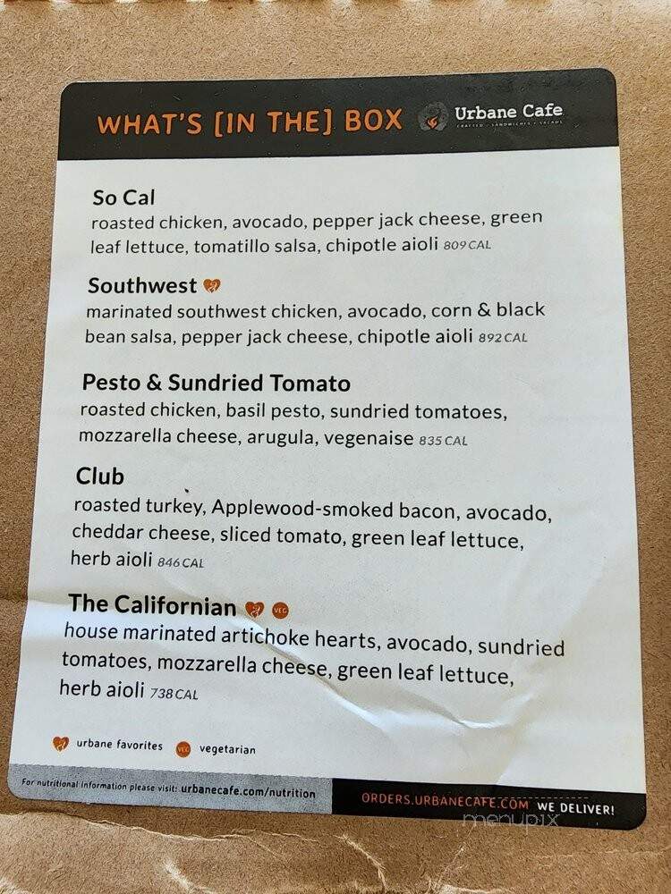 Urban Cafe - Ventura, CA