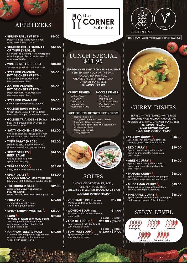 Thai House - Simi Valley, CA menu_pic